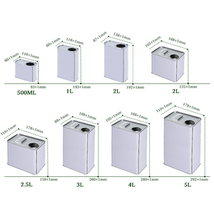 Latas Rectangulares <span class=keywords><strong>de</strong></span> Hojalata para Alimentos con Logotipo Personalizado al por Mayor, <span class=keywords><strong>de</strong></span> 1L, 3L y 5L, para <span class=keywords><strong>Aceite</strong></span> <span class=keywords><strong>de</strong></span> <span class=keywords><strong>Oliva</strong></span> y Otros Aceites Comestibles, con Impresión a Color CMYK - Product Image 3