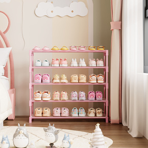 <span class=keywords><strong>Scarpiera</strong></span> in Metallo a 4/5/6 Strati, Porta Borse, Antiruggine, Salvaspazio, Design Smontabile <span class=keywords><strong>per</strong></span> Ingresso Bambini e Soggiorno - Product Image 2