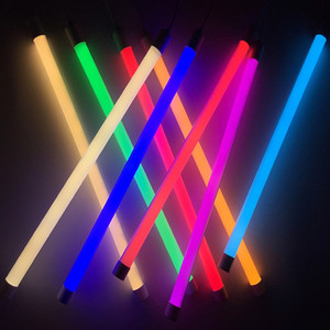 Tubo <span class=keywords><strong>LED</strong></span> <span class=keywords><strong>Fluorescente</strong></span> T8 de 30cm y 5W con Cambio de Color, Resistente al Agua IP65 para Exteriores, Luz Ambiental - Product Image 4