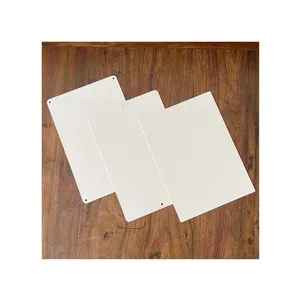 Üretici alüminyum süblimasyon boş tahta tek/çift taraflı kaplama sağ/yuvarlak köşe özel renk parlak beyaz