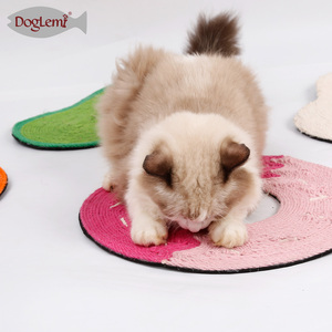 Kratzen Sisal Katze Teppich Matte Hot Dog Fliegen Ei Donut Avocado - Product Image 2