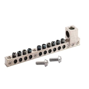 Bande de mise à la terre électrique de liens neutres en aluminium de longue durée de haute performance avec des borniers à forte conductivité - Product Image 1