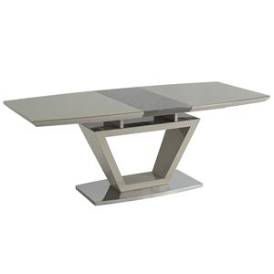 Nordic Style Cheap Price MDF Top Panel <strong>Tables</strong> <strong>and</strong> Metal Leather <strong>Chairs</strong> Dinning Room Furniture Dining <strong>Tables</strong> Set - Product Image 2