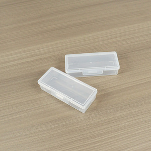 Transparent Plastic Rectangular Storage <b>Box</b> 10.5x4.5x2.5cm With Lid For Fishing Gear <b>Tools</b> And Hardware Parts - Product Image 4