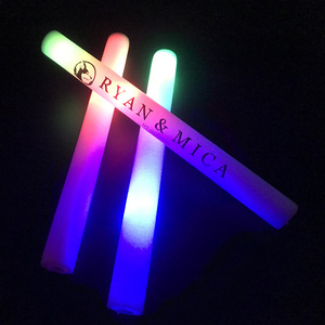 Bâtons lumineux à led personnalisés, bâtons en mousse scintillante avec Logo, pour fête, Festival, anniversaire, mariage, pièces - Product Image 6