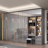 Armoire en bois haut de gamme, réglable, durable, écologique, grand format, design moderne, pour chambre à coucher, montage facile, qualité supérieure