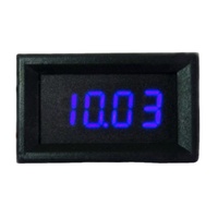 0.36 Digital Table Head Super Tiga Digit Semi-multimeter 3.50-30.00V Voltmeter Tampilan Digital DC Dua Kawat