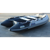 Petit bateau de pêche gonflable rigide Joymax Offre Spéciale 10ft 3m avec moteur pour le surf et les activités de plein air