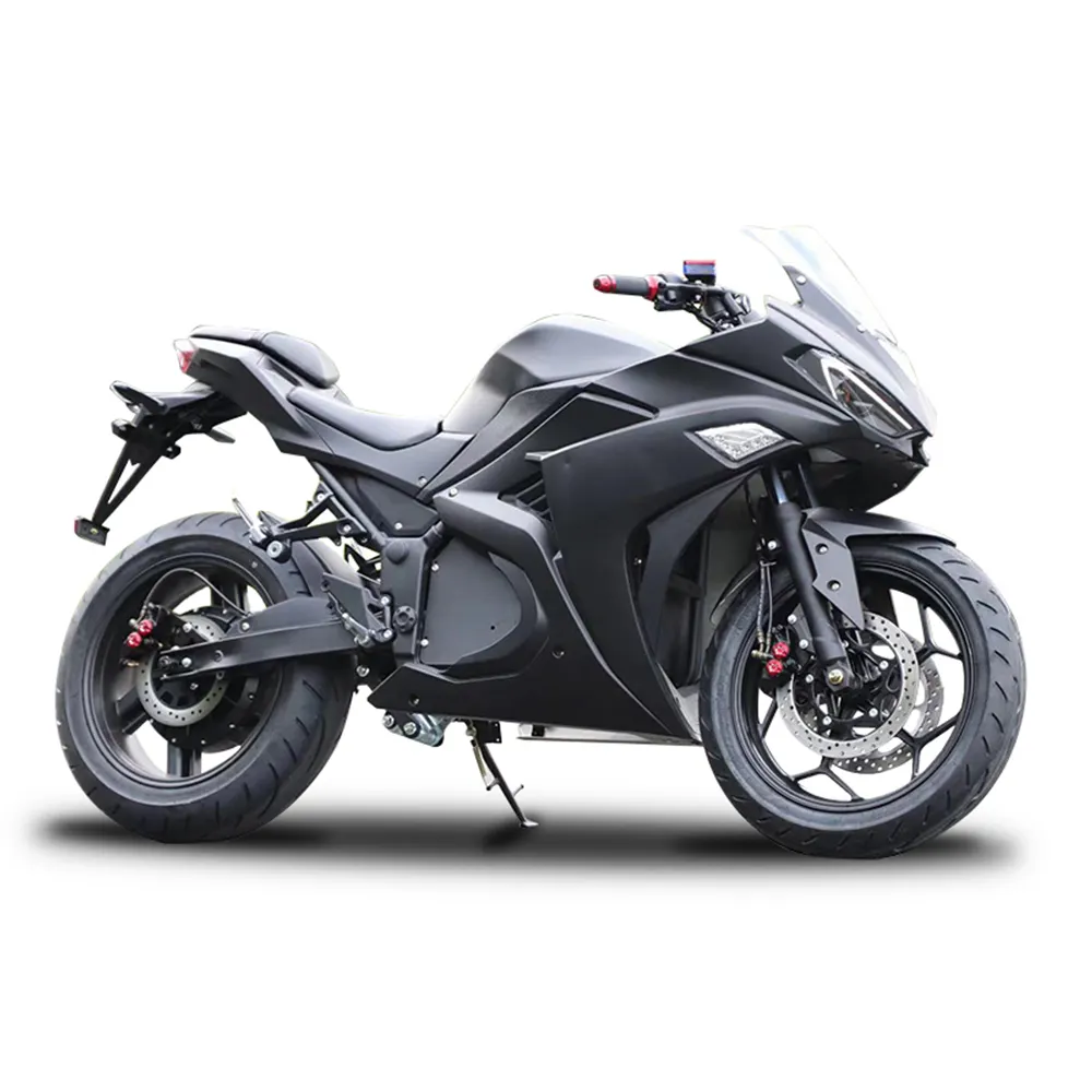 Elektrikli motosiklet yetişkin hız 150km/saat ve uzun menzilli 150km elektrikli motosiklet orta sürücü 10000W