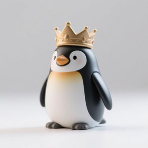 Figurines d'action personnalisables en résine PVC, modèle vinyle Requin-pingouin, jouets décoratifs sur le thème du cinéma et de la télévision japonais - Product Image 3