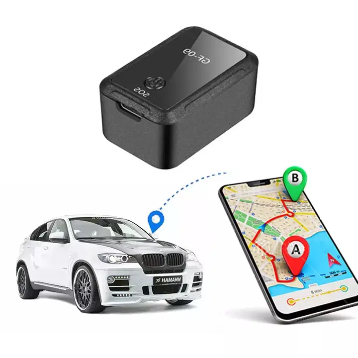 เครื่องติดตามตำแหน่งซิมการ์ดขนาดเล็กอุปกรณ์ติดตาม GPS ในรถยนต์ระบบไมโครชิป4G GSM/GPRS/Gf09แอปควบคุมสัตว์เลี้ยงติดตามจีพีเอส
