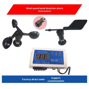 Capteur <span class=keywords><strong>de</strong></span> direction du vent d'anémomètre d'alarme sonore et lumineuse <span class=keywords><strong>de</strong></span> mesure précise pour l'alarme <span class=keywords><strong>de</strong></span> direction du vent <span class=keywords><strong>de</strong></span> grue à <span class=keywords><strong>tour</strong></span> - Product Image 3