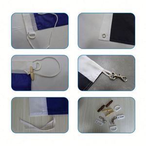 High Quality Custom Logo Printing Durable Polyester Advertising Flags <b>Banners</b> Custom Size Shape Aluminium Flagpole Promotional - Product Image 2