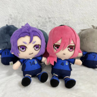 5 Styles Nouveaux Peluches Anime BLUE LOCK Yoichi Rin Reo Meguru Hyoma Jouet en Peluche 14cm Cadeaux pour Enfants Garçons