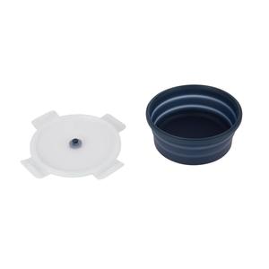 Juego de 3 Recipientes Plegables de Silicona para Almacenamiento de Alimentos, Tazón de Silicona para Ensaladas para Lonchera - Product Image 5