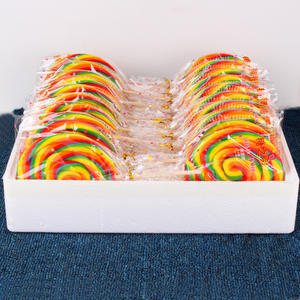 Ekstra büyük renkli 160 lollipoplar için kaykay g kids 'kung Fu temalı şeker kantin aperatifler meyveli sert toptan toplu - Product Image 6