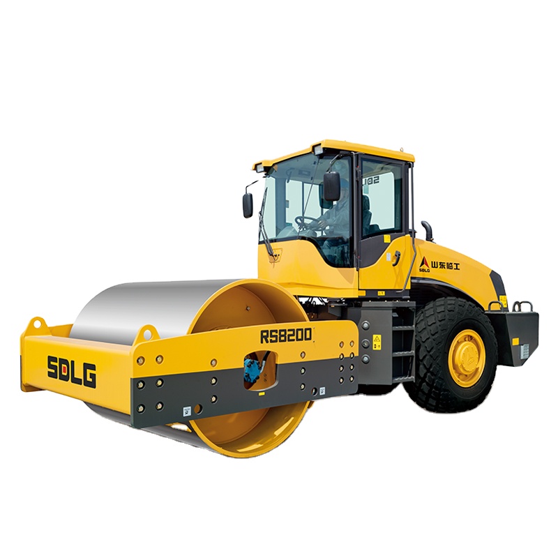 SDLG RS8200 20t механический однобарабанный Вибрационный дорожный каток для продажи