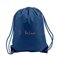 Sac à dos personnalisé de qualité supérieure en toile de polyester, nylon, denim, coton et lin avec cordon de serrage et doublure en toile de nylon et coton pour le rangement de bijoux