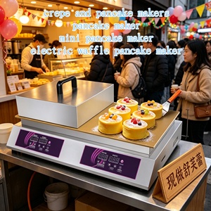 Macchina Commerciale per Dorayaki con Sistema di Riscaldamento Rapido per <span class=keywords><strong>Produzione</strong></span> di Pancake, Crêpe e Dessert - Product Image 1