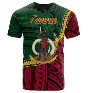 Camisetas Estampadas Polinesias de Vanuatu, Fabricación Personalizada en Fábrica, Camisetas Gráficas de Secado Rápido - Product Image 3