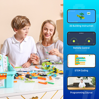 Makerzoid Kit de Robótica Premium STEM Robot Master para Programación y Codificación con Videos de Cursos Gratuitos y Control Remoto para Niños de 6+ Años
