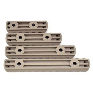 Lot de 4 bandes latérales en nylon de couleur sable durables de 20 mm pour système d'équipement de défense personnelle pour la chasse - Product Image 4