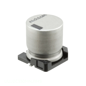 ตัวเก็บประจุแบบติดผิว UUJ2C330MNJ1MS ของแท้ 33 ยูเอฟ อลูมิเนียม 33UF 20% 160V SMD - Product Image 1