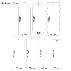 Tapis de yoga personnalisé antidérapant, absorbant les chocs, en PU et caoutchouc naturel, rond, avec soutien de la voûte plantaire pour femmes, pour la maison, la salle de sport et les exercices - Product Image 2