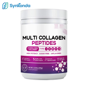 Colágeno Hidrolizado <span class=keywords><strong>en</strong></span> Polvo 350g, Suplemento de Colágeno con Vitamina C y Ácido Hialurónico, Apoya la Salud de la Piel, <span class=keywords><strong>Cabello</strong></span>, Uñas y Articulaciones - Product Image 1