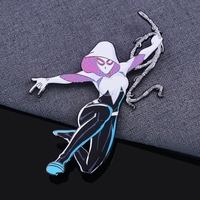 Vente en gros de broches métalliques sans minimum fournisseur broche à paillettes Anime épingle en émail dur insigne de revers doux fabricant épingle en émail personnalisée