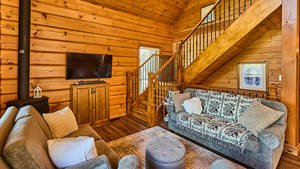 บ้านวิลล่าทันสมัยพร้อมเฟอร์นิเจอร์ 3 ห้องนอน บ้านไม้ บ้านไม้ซุง วิลล่าหรูพร้อมห้องใต้หลังคา - Product Image 4