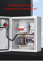 Boîtier de commande complet pour pompe à eau HUASHU HS électronique, triphasé 380V, pompe de relevage des eaux usées automatique, protection IP66, hybride