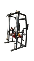 جهاز سميث متعدد الوظائف ASJ-A024 من ASJ FITNESS - هيكل من الألومنيوم قابل للتعديل ومتين للتمارين الشاملة للجسم