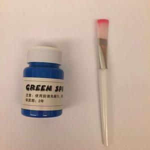 Aérographe en <span class=keywords><strong>acrylique</strong></span> 8 couleurs, jeu de peinture en cuir et de chaussures couleurs Opaque, réducteur, nettoyeur et roue de mélange de couleurs, fournitures d'art - Product Image 5