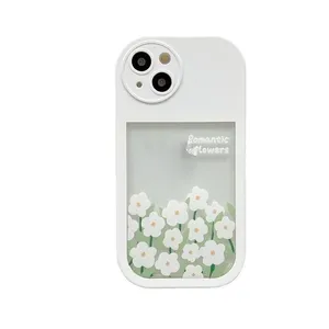 诺基亚C10滑动相机保护手机套，带美丽的苹果花朵，防震手机套