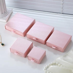 Cajas de Embalaje para Joyería Personalizadas, Ecológicas, para Anillos, Pendientes, Collares, Pulseras, Caja de Papel con Cajón para Joyería - Product Image 4