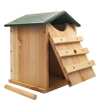 Maisons d'alimentation d'extérieur pour hiboux Maisons d'oiseaux à l'extérieur Maison en bois pour animaux de compagnie Oem Odm Pic Cabane en bois Maisons et meubles pour animaux de compagnie Coupe-vent Trou d'arbre