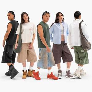 Camiseta personalizada para correr sin mangas para hombre, camiseta sin mangas acanalada de gran tamaño, estilo de punto informal de algodón 100% - Product Image 2