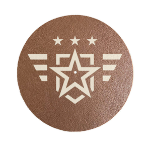 Mofelt MFT-dj - Tapete de Lana Redondo para Tocadiscos de DJ, Duradero, con Logotipo Personalizado Impreso, para Discos de Vinilo - Product Image 3