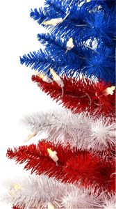 Sapin de Noël artificiel <span class=keywords><strong>en</strong></span> <span class=keywords><strong>pot</strong></span> de 1,20 m, écoresponsable, personnalisé, avec lumières LED Dura-Lit blanc chaud pré-éclairées, solaires et légères - Product Image 2