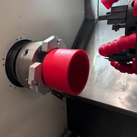 Mesin Bubut Cincin Segel CNC Horizontal SK60 Kontrol GSK Desain Khusus Vacuum Cleaner Akurasi Tinggi untuk Material PU/NBR/FKM/PTFE