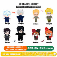 Porte-clés Poupées K-Pop Personnalisées en Peluche Douce de Haute Qualité, Remplissage Coton PP, Broderie Fille, Vêtements Détachables, Unisexe