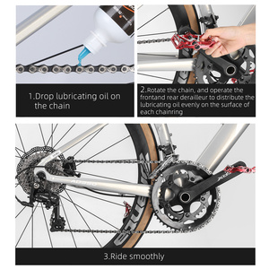 Huile pour chaîne de vélo WEST BIKING 100 ml, antirouille, résistance à l'usure et qualité professionnelle, pratique à transporter, lubrifiant pour chaîne de vélo - Product Image 2