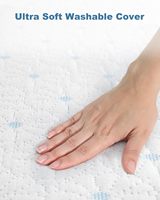 RV Matratze 10 Zoll King Size Gel Kühlung Memory Foam Matratze in einer Box Drucken tlastung CertiPUR-US-zertifiziert für Camping reisen