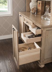 Vermont <strong>American</strong> <strong>Style</strong> Kitchen Cabinet Storage White Lacquer Door <strong>Panel</strong> Marble Countertop Modern Design Kitchen Cupboard - Product Image 5