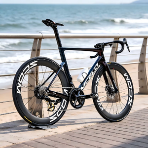 Vélo de route à cadre rigide en fibre de carbone ultra-léger de 7,2 kg, Shimano DURA-ACE Di2 12S, frein à disque, pneu <span class=keywords><strong>Continental</strong></span> pour vélo de course - Product Image 1