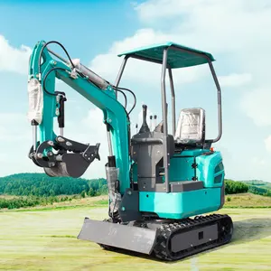 Durabler cinese a buon mercato idraulico 1.5 Ton Mini escavatore scavatrice macchina In Cina per la vendita