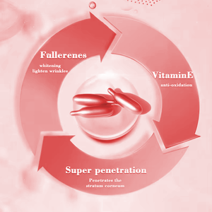 OEM เซรั่มบำรุงผิววิตามินอีต่อต้านริ้วรอยให้กระจ่างใสเซรั่มปรับจุดด่างดำกระจ่างใสเซรั่มบำรุงผิวหน้า - Product Image 3