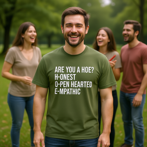 Maglietta con scritta 'Hoe Offensive', Maglietta con meme divertente, Maglietta 'Cringe', Maglietta 'Inorridente', Maglietta 'Inadatta', Regalo scherzoso, Magliette 'Dumb' con messaggi drammatici - Product Image 3