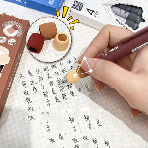 ปากกาเจลหลากสีน่ารักสำหรับโรงเรียนสำนักงานปลอกฟองน้ำปากกาเจลดีไซน์ใหม่ปลอกนุ่มเครื่องเขียนของนักเรียน - Product Image 6